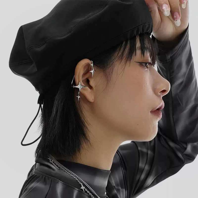 Stellar Radiance Ear Cuff
