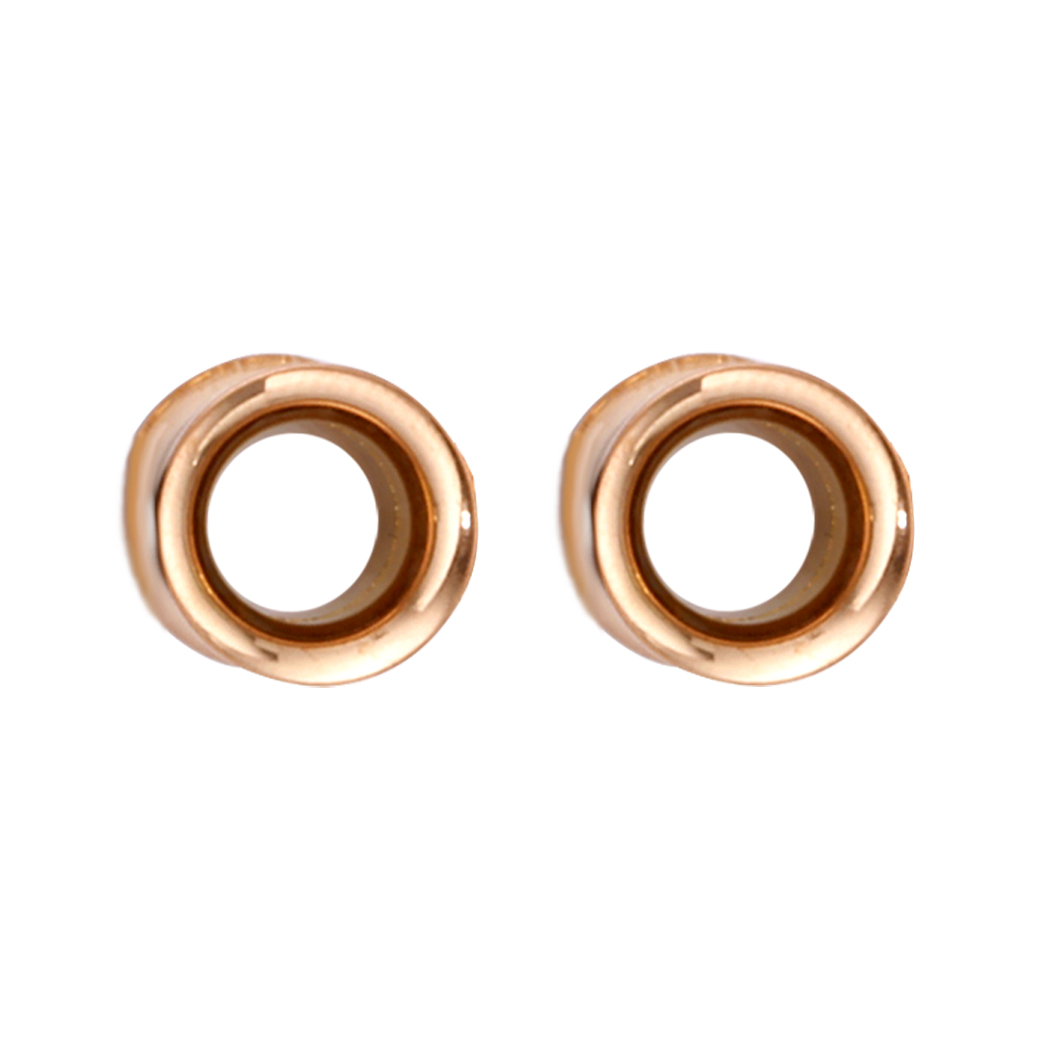 Brown Double Flare Threaded Tunnels