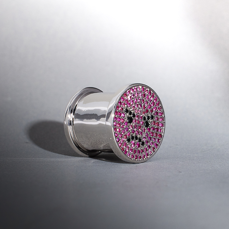 8K Fury Elf Zircon Ear Plug（2pcs）