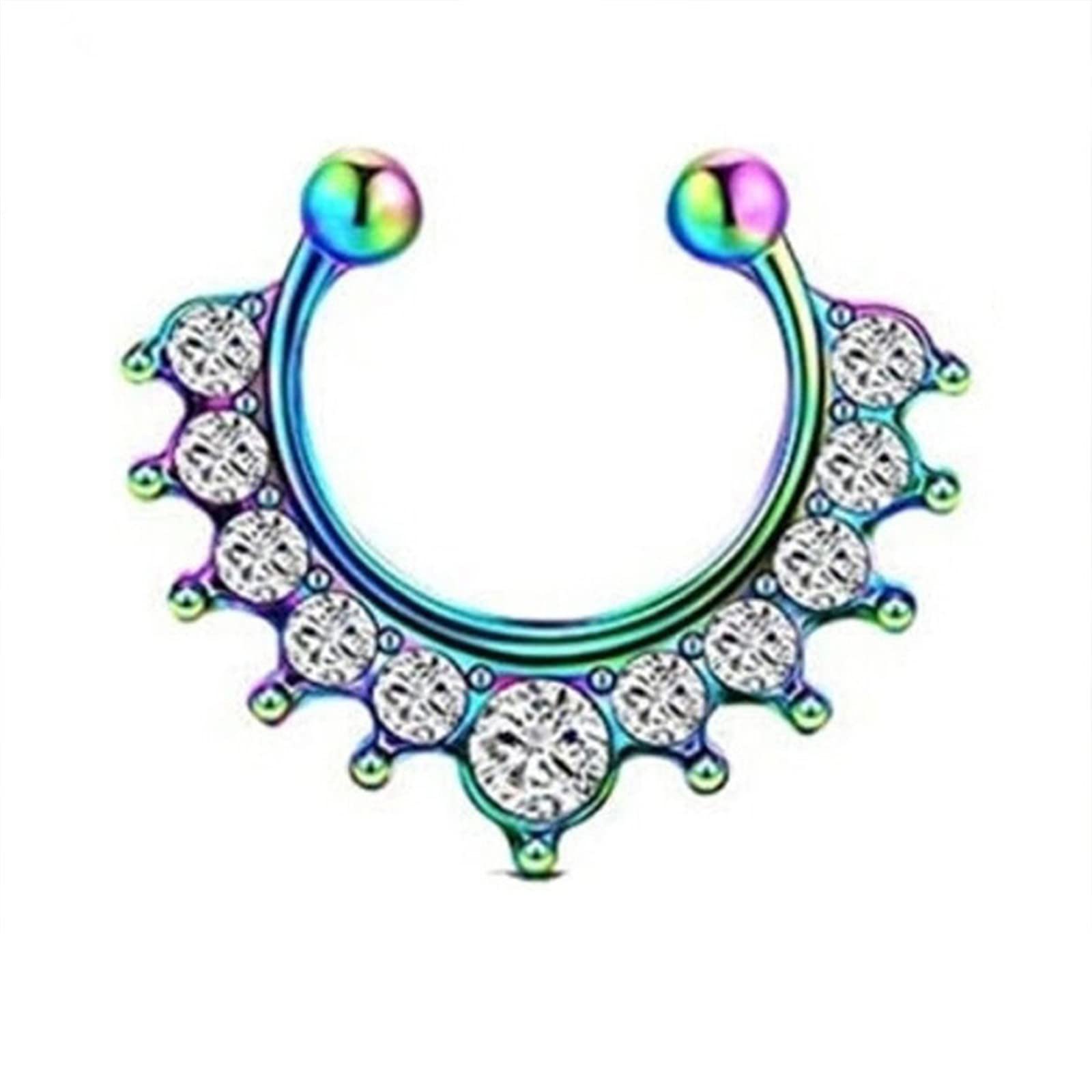 Classic Stylish Hoop Ring Nose Piercing