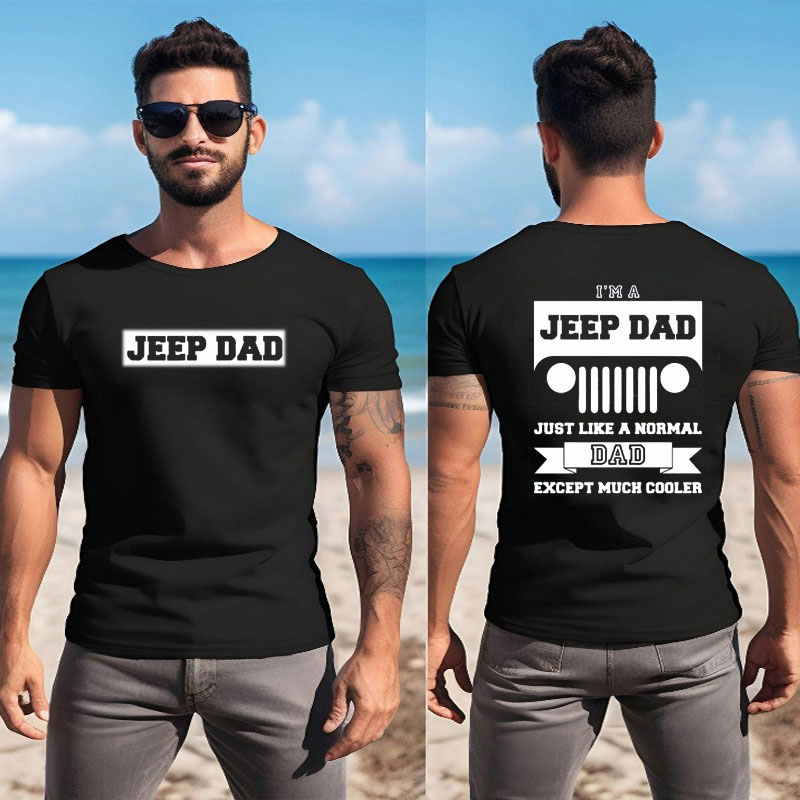 I’m a jeep dad just like a normal dad Men T-Shirt