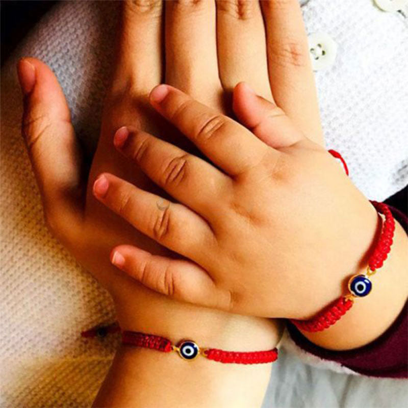 Baby Evil Eye Bracelet with Matching Mom or Family Bracelet perfect Baby Gifts