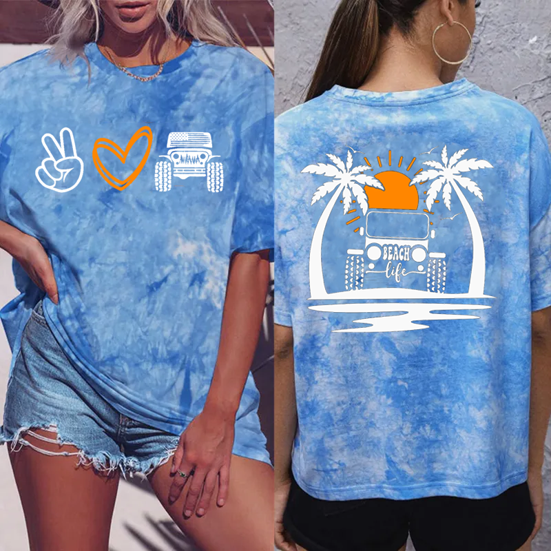 Peace Love Off Road Off Road Beach Life Summer Truck