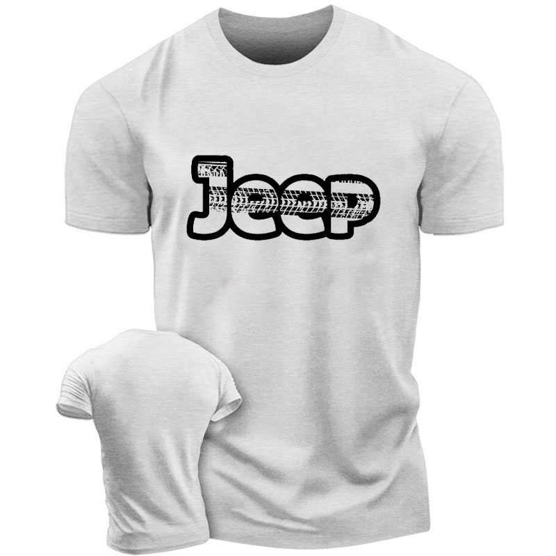 Jeep Tier Skid Mark Logo Men T-Shirt