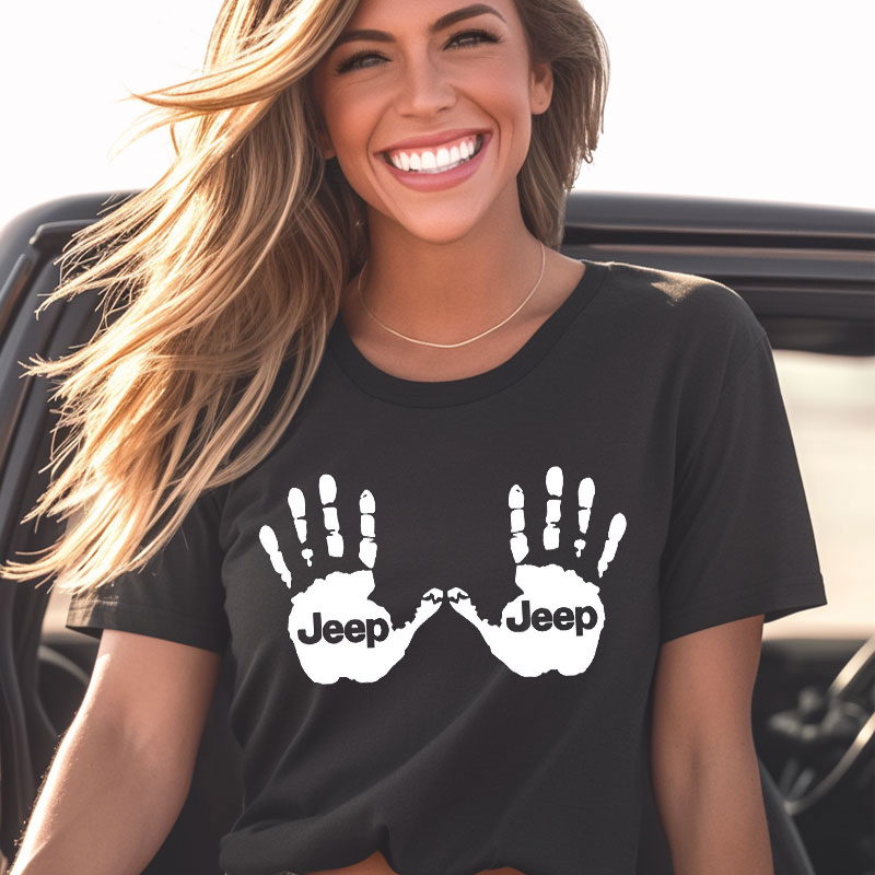 Sexy Jeep Girl T-Shirt