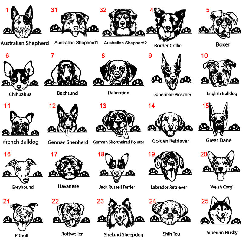 Personalized Pet Bag Dog Mom Canvas Bag Dog Breed