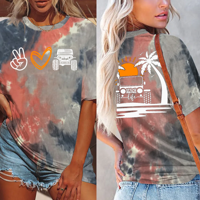 Peace Love Off Road Off Road Beach Life Summer Truck