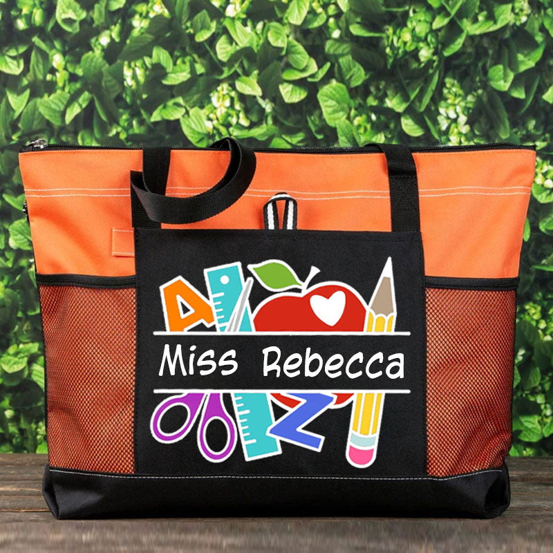 Teacher Tote Bag Teacher Appreciation Gift