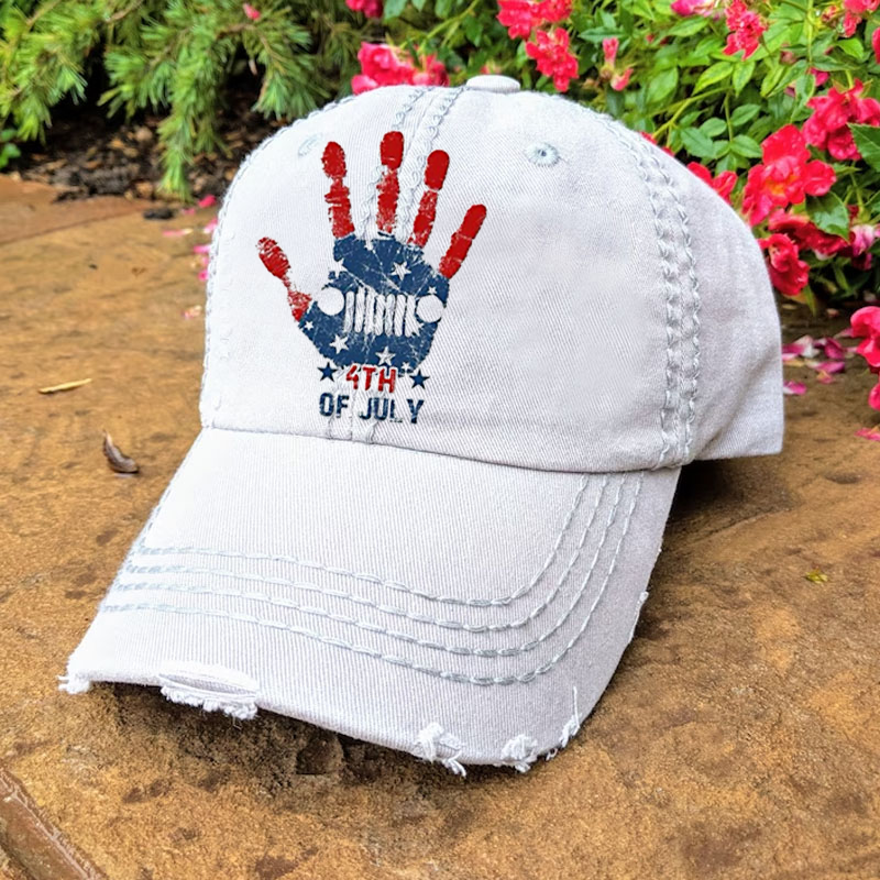 4th Of July Jeep Girl Baseball Hat