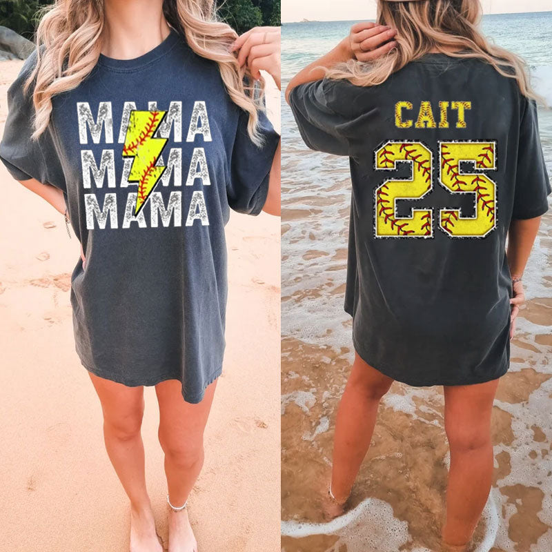 Custom Baseball/Softball Mom Shirt to Show Your Love or Support for Your child