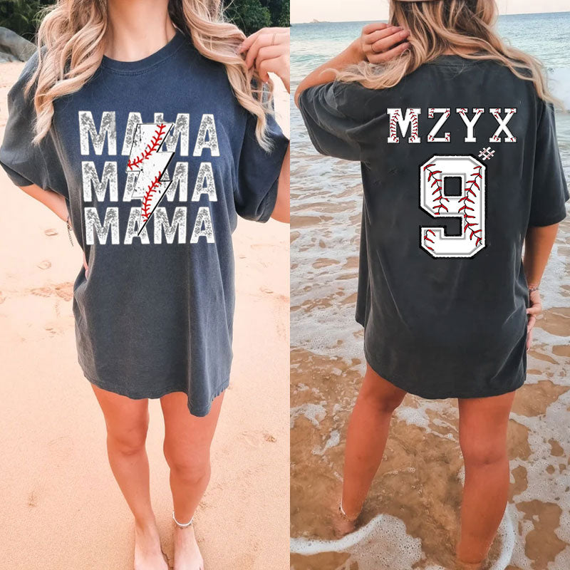 Custom Baseball/Softball Mom Shirt to Show Your Love or Support for Your child