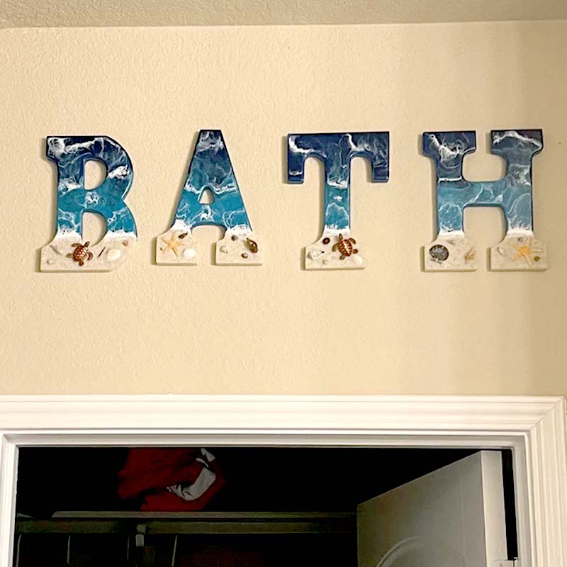 Sea Turtle Beach Decor Personalized Beach Decor Sea Turtle Wall Art