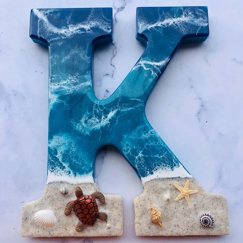 Sea Turtle Beach Decor Personalized Beach Decor Sea Turtle Wall Art