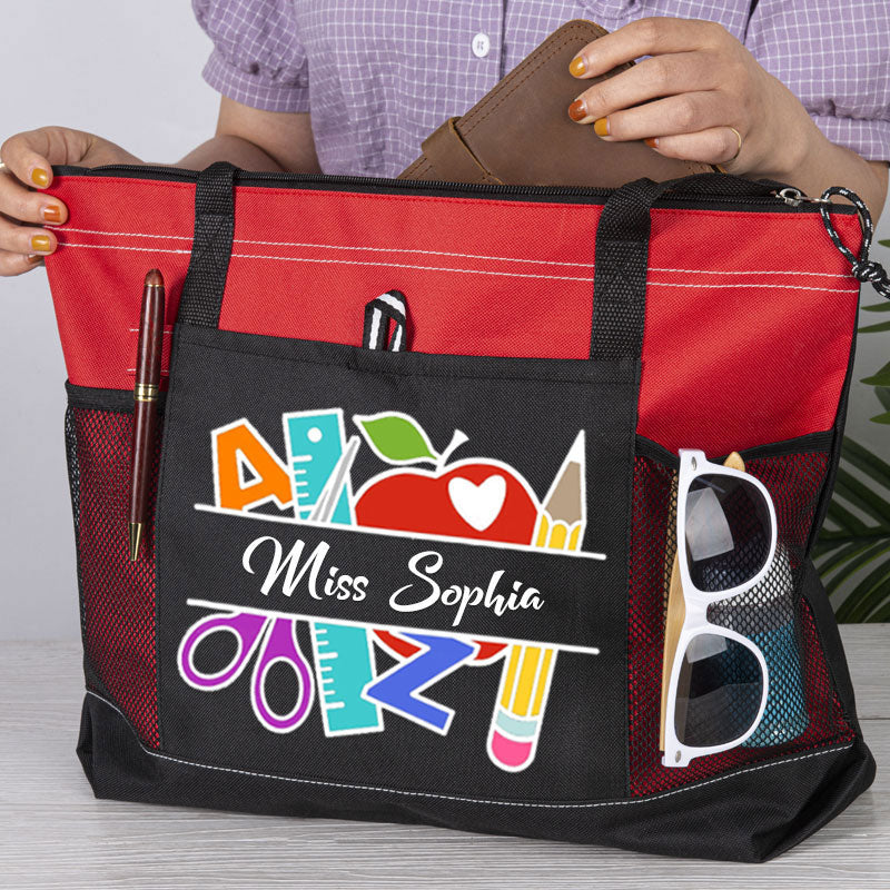 Teacher Tote Bag Teacher Appreciation Gift