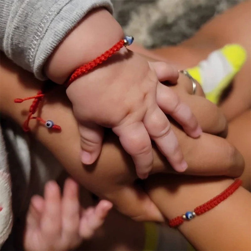 Baby Evil Eye Bracelet with Matching Mom or Family Bracelet perfect Baby Gifts