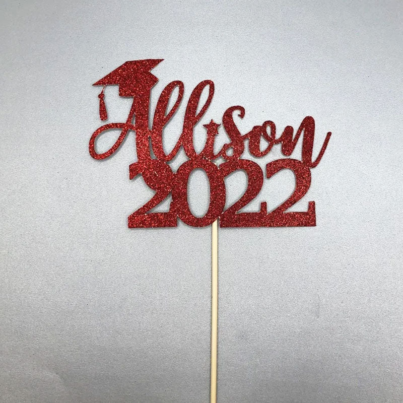 2022 Graduation Centerpiece Table Decor  Cake Topper
