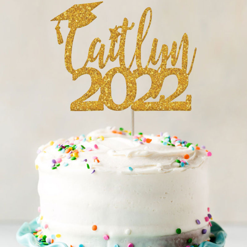 2022 Graduation Centerpiece Table Decor  Cake Topper