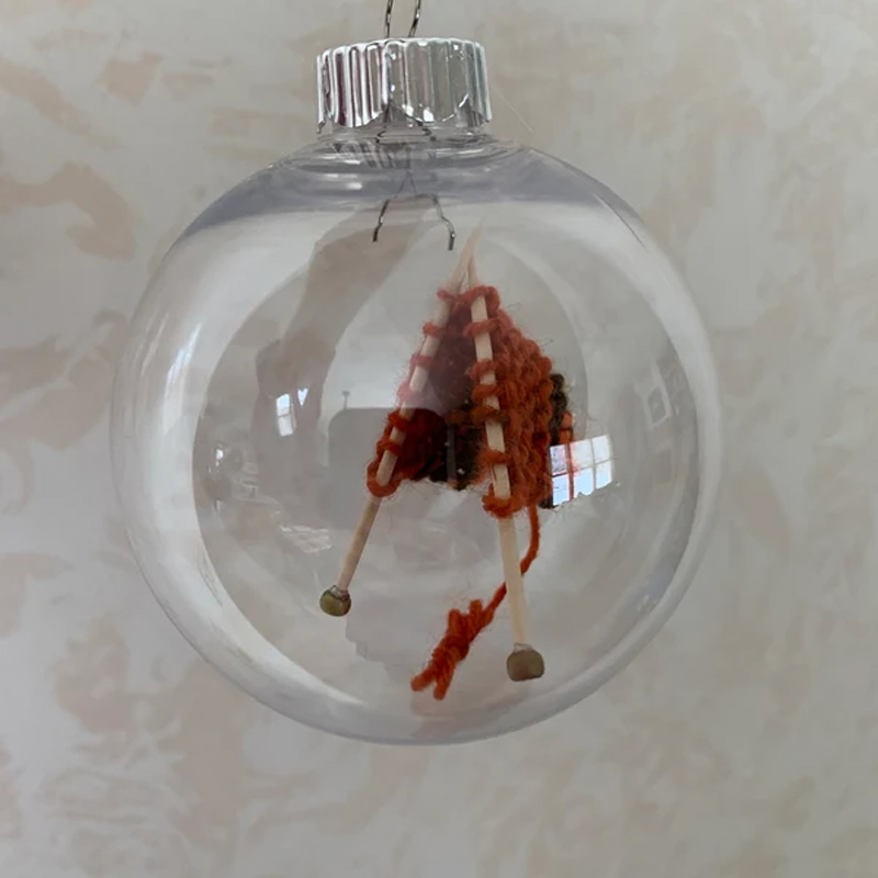 2024 Christmas Knitting Ornament Holiday Decor Gifts 