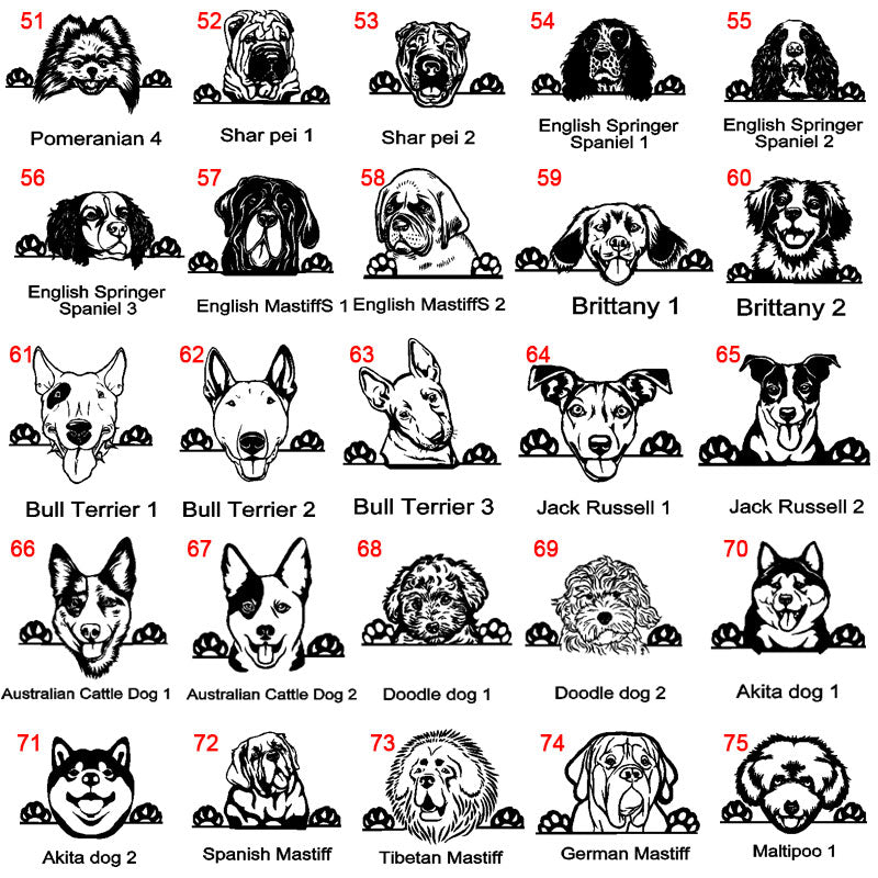 Personalized Pet Bag Dog Mom Canvas Bag Dog Breed