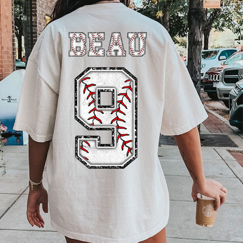 Custom Baseball/Softball Mom Shirt to Show Your Love or Support for Your child