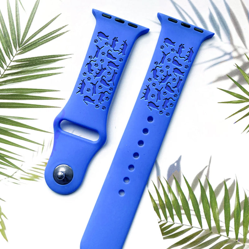 Cute Cat Paw Mom Cat Funny Design Watch Band