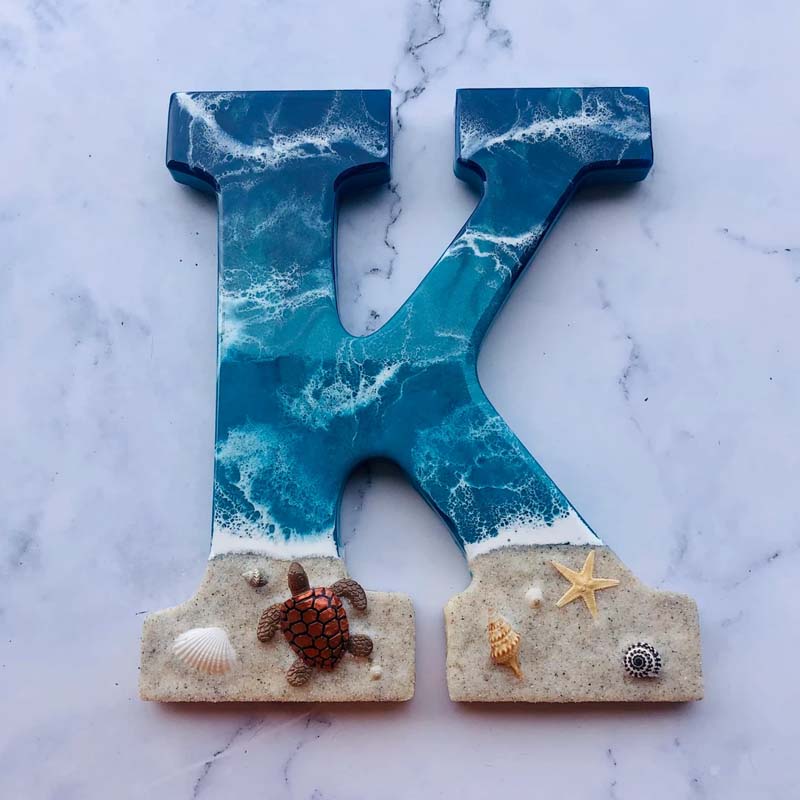 Sea Turtle Beach Decor Personalized Beach Decor Sea Turtle Wall Art