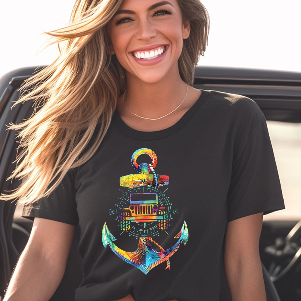 Anchor Compass And Jp T-Shirt