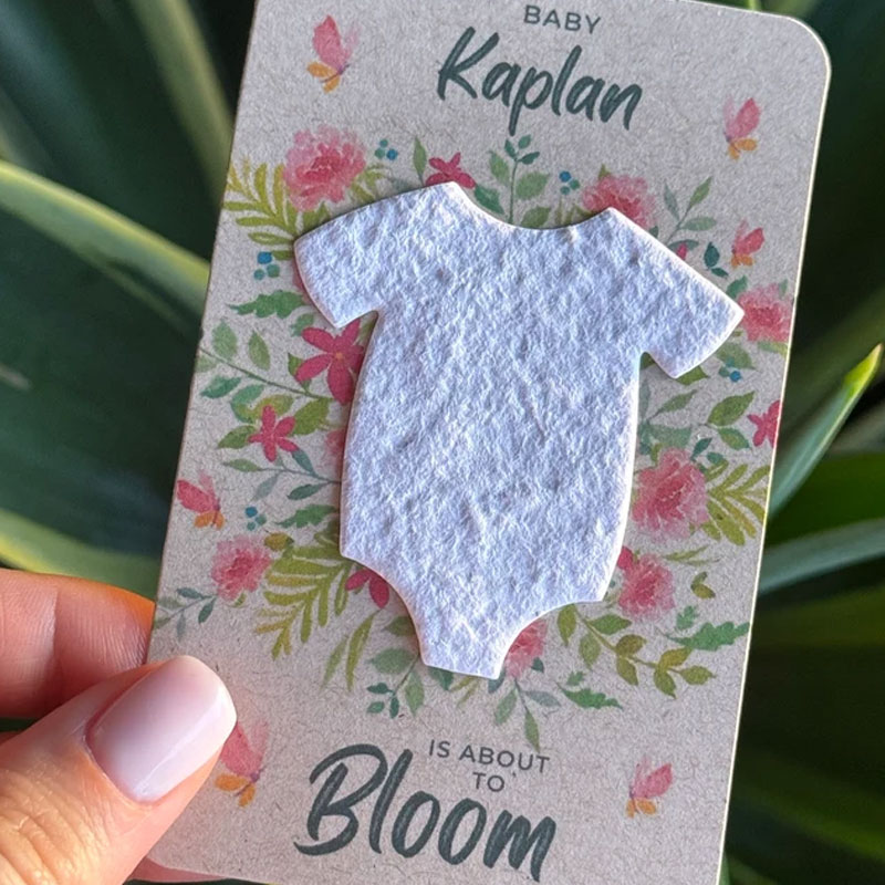 Baby Shower Favors - Wildflower Seed Packets