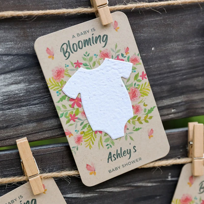 Baby Shower Favors - Wildflower Seed Packets