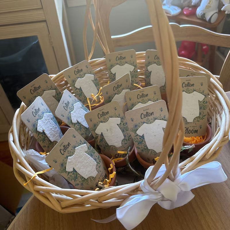 Baby Shower Favors - Wildflower Seed Packets