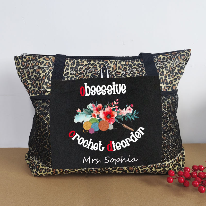 Obsessive Crochet Disorder Crochet Lover Tote Bag