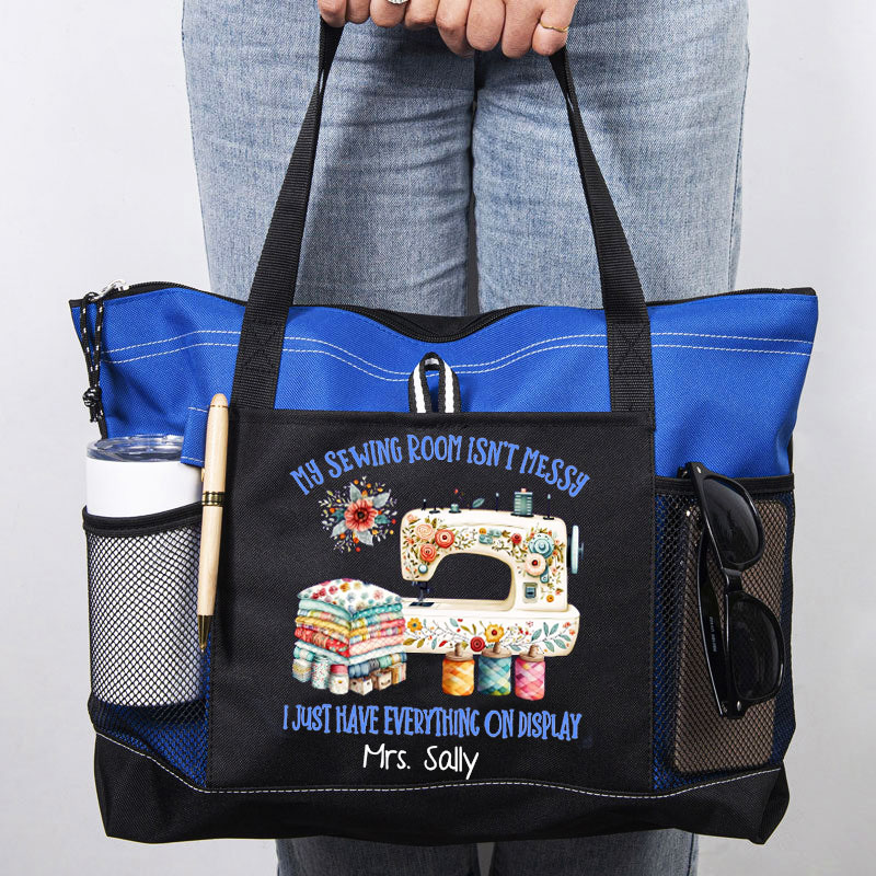 Cute Quilt Bag, Cute Quilt Bag, Sewing Room Not Messy Tote Bag Tote Bag