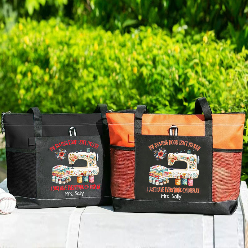 Cute Quilt Bag, Cute Quilt Bag, Sewing Room Not Messy Tote Bag Tote Bag