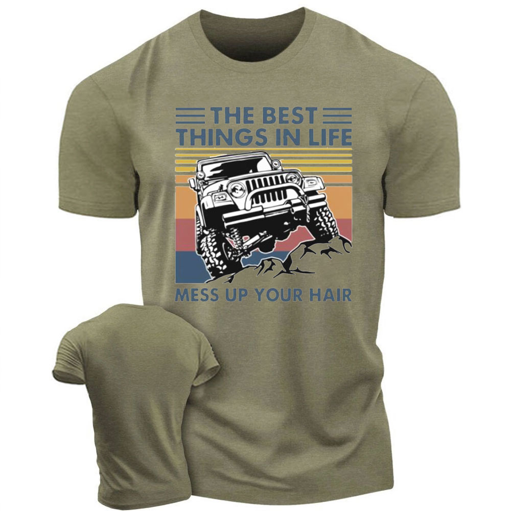The Best Things In Life Mess Up Your Hair Jp Lover Men's T-Shirt