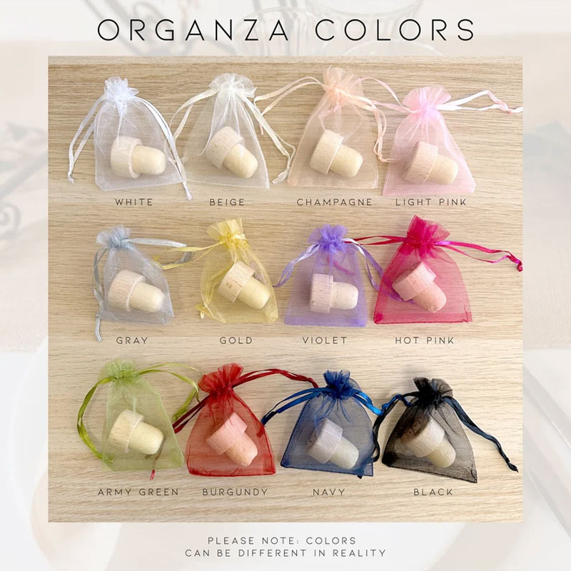 Wine Bottle Stopper Wedding Favors with Thank You Card Personalized Gift for Guests