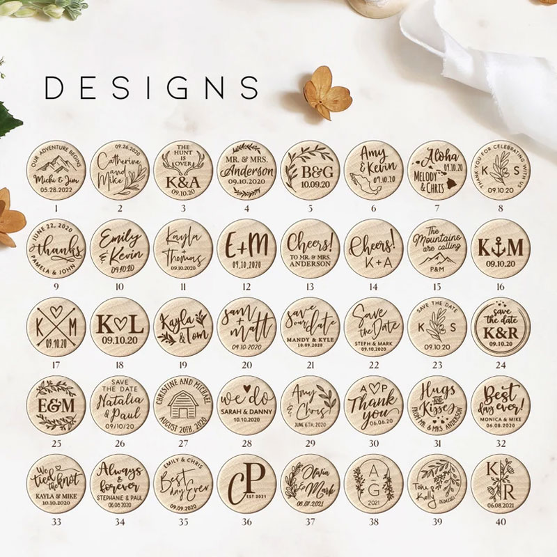 Wine Bottle Stopper Wedding Favors with Thank You Card Personalized Gift for Guests