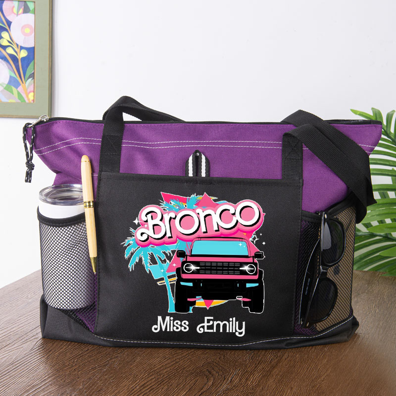 Bronco Girl Tote Bag