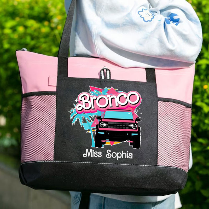 Bronco Girl Tote Bag