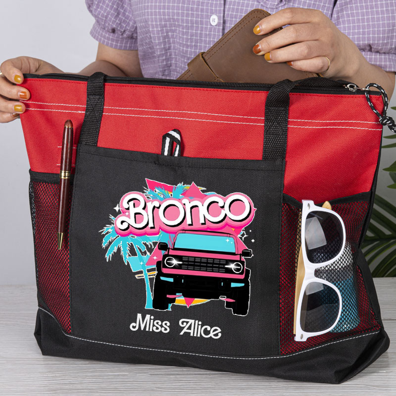 Bronco Girl Tote Bag