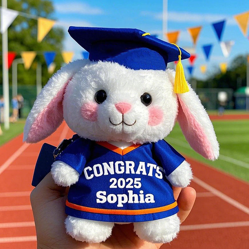 Custom 2025 Graduation Gift Cute Dr Bunny