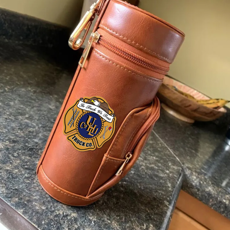 Personalized CIGAR HUMIDOR CASE Holder Leather Gift