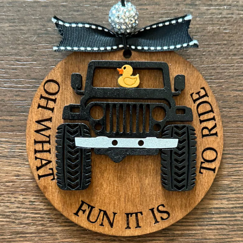 Jeep Ornament Jeep Owner Gift