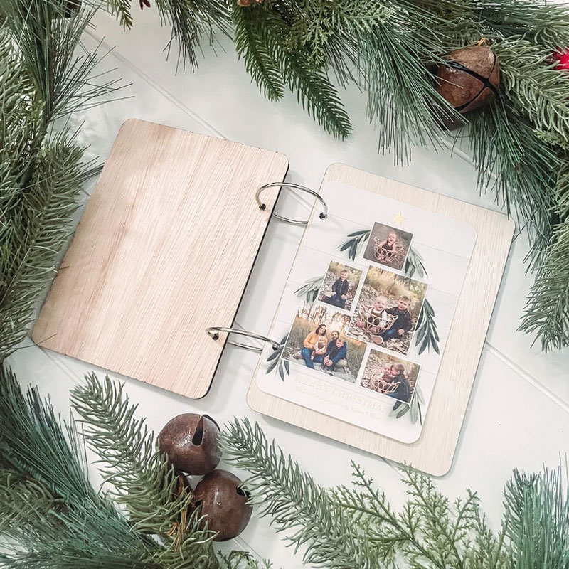 Christmas Card Keeper Personalized Christmas Card Holder