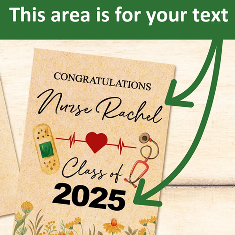 Class of 2025 Graduation Seed Packets Nurse Graduation Party Gift