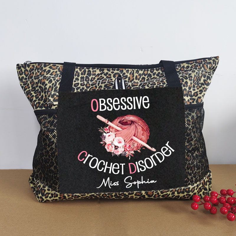 Crochet LoverTote Bag obsessive crochet disorder