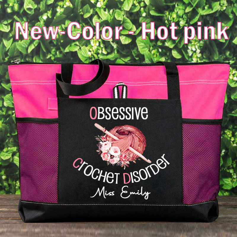 Crochet LoverTote Bag obsessive crochet disorder
