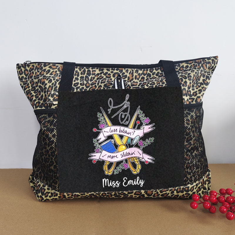Cross Stitch Project Bag Sewing Gifts Tote