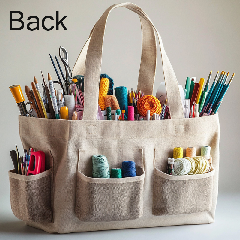 Custom Crochet Lovers Tote Bag Handbag