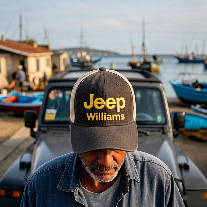 Custom Jeep Embroidered Baseball Cap