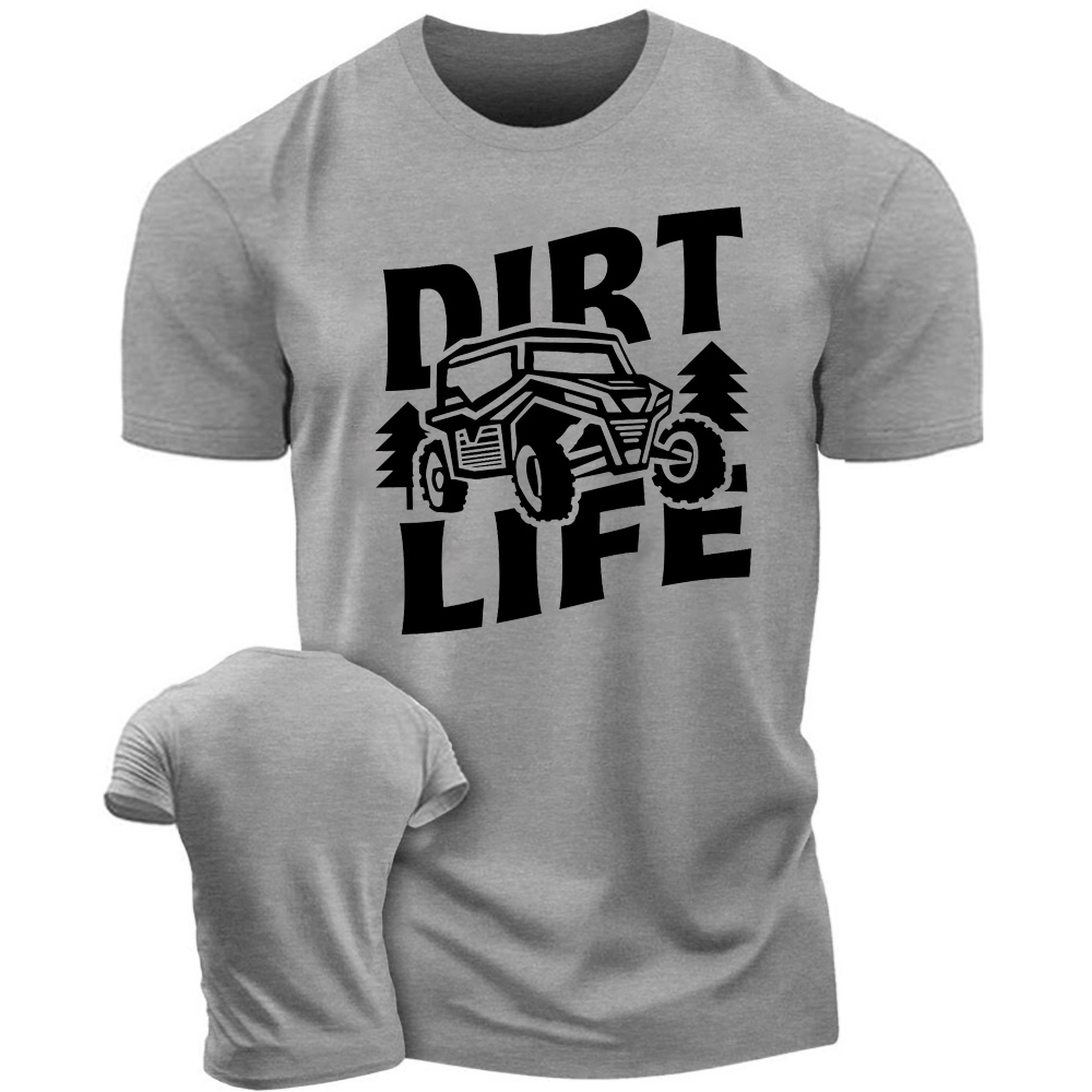 Dirt Life Trails Mud Dirty 4x4 adventure Tshirt